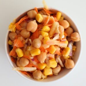 salata od slanutka i kukuruza recept