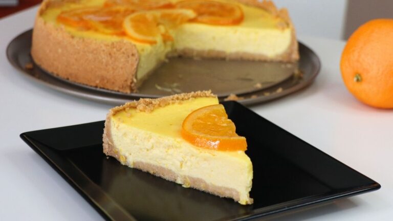 Cheesecake od naranče nas je oduševio harmonijom različitih okusa
